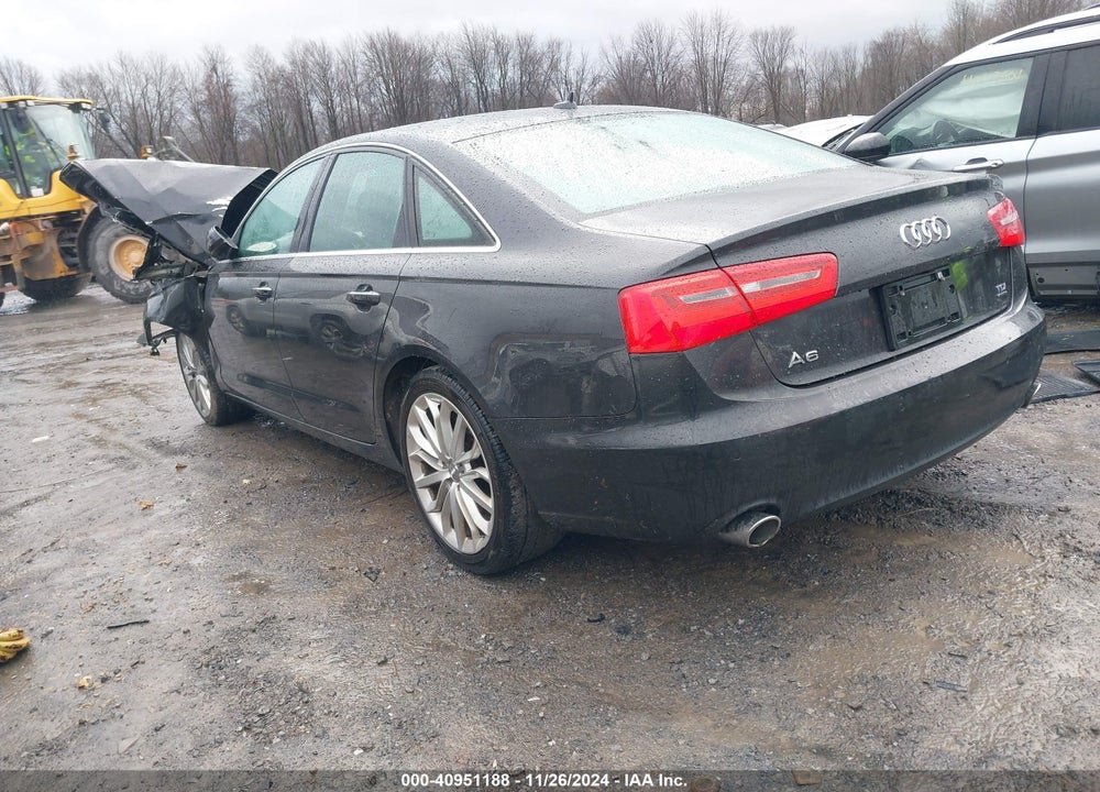 2014 AUDI A6 3.0 TDI PREMIUM PLUS VIN: WAUFMAFC4EN016179