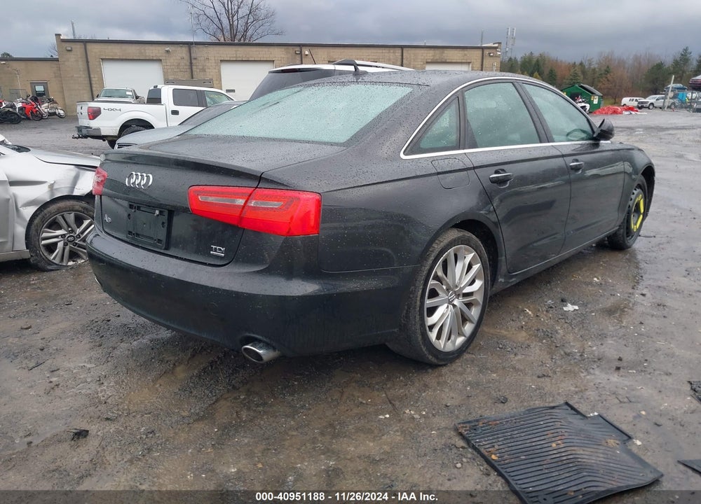 2014 AUDI A6 3.0 TDI PREMIUM PLUS VIN: WAUFMAFC4EN016179