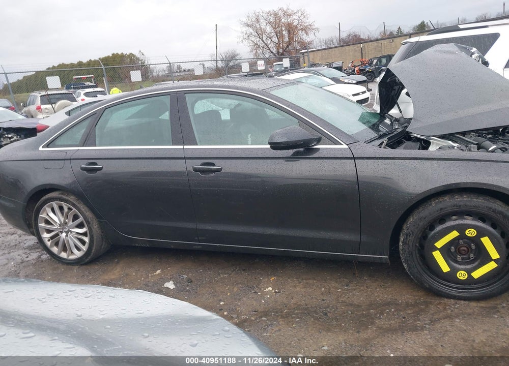 2014 AUDI A6 3.0 TDI PREMIUM PLUS VIN: WAUFMAFC4EN016179