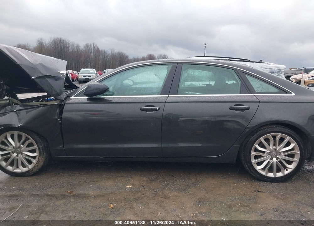 2014 AUDI A6 3.0 TDI PREMIUM PLUS VIN: WAUFMAFC4EN016179