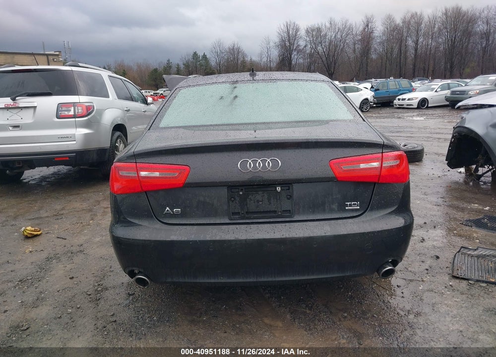 2014 AUDI A6 3.0 TDI PREMIUM PLUS VIN: WAUFMAFC4EN016179