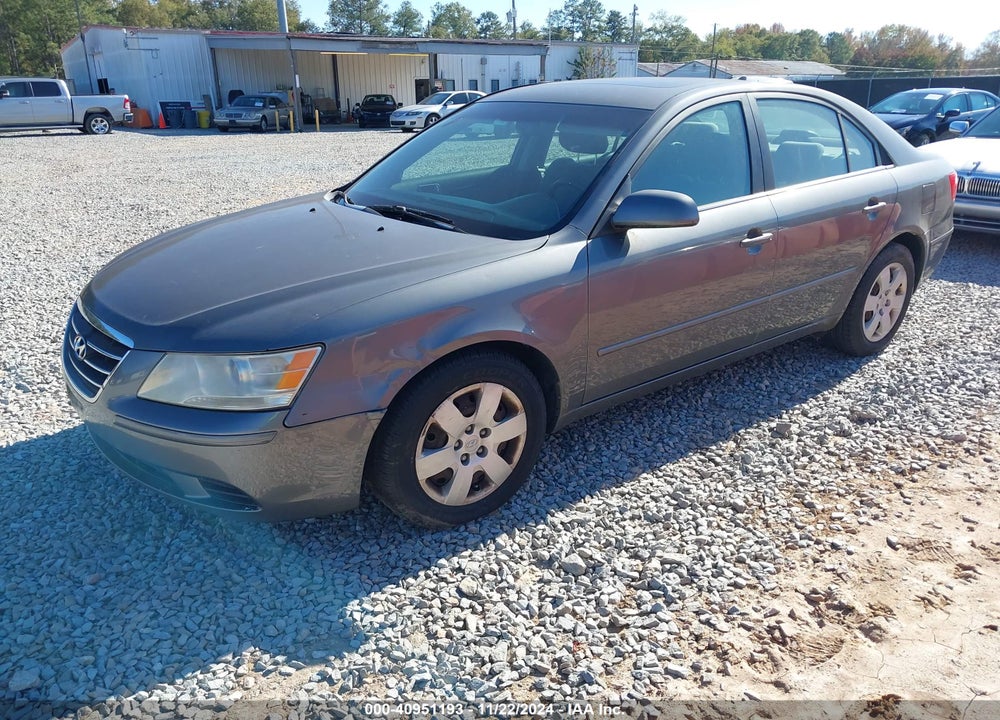 2009 HYUNDAI SONATA GLS VIN: 5NPET46F79H459820