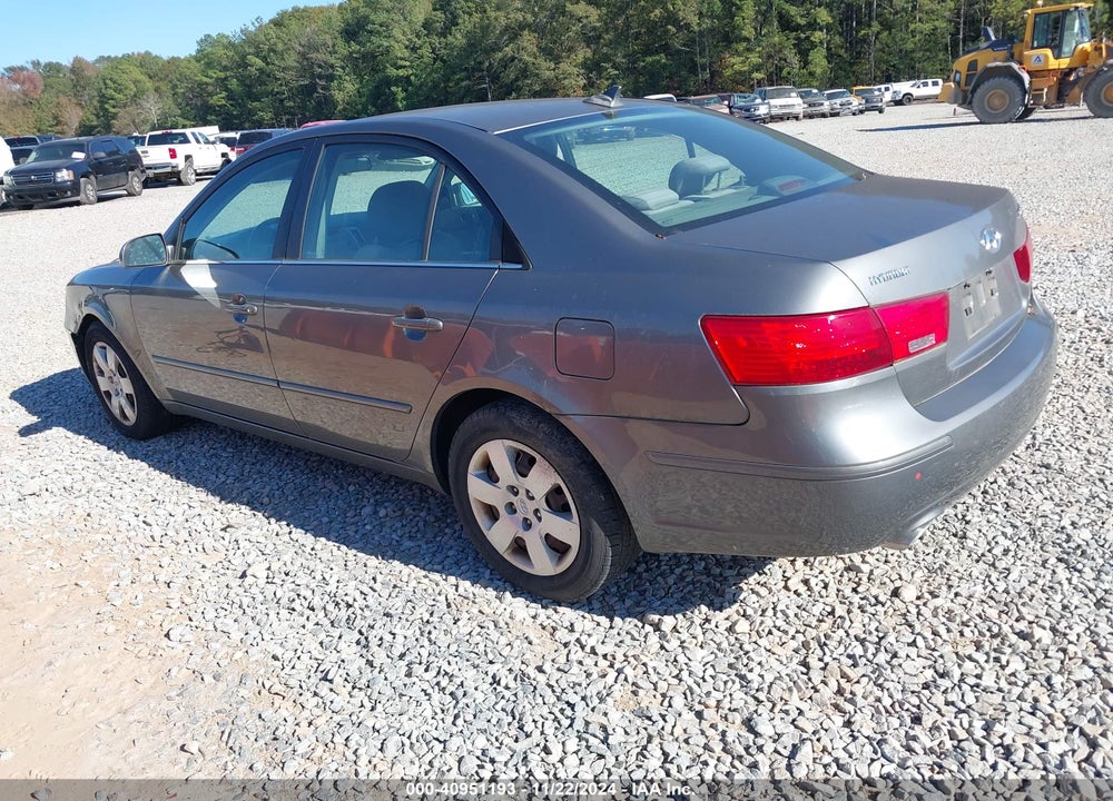 2009 HYUNDAI SONATA GLS VIN: 5NPET46F79H459820