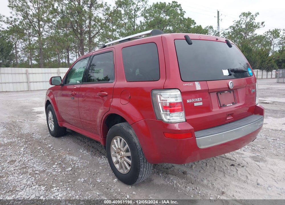 2011 MERCURY MARINER PREMIER VIN: 4M2CN8HG4BKJ04877