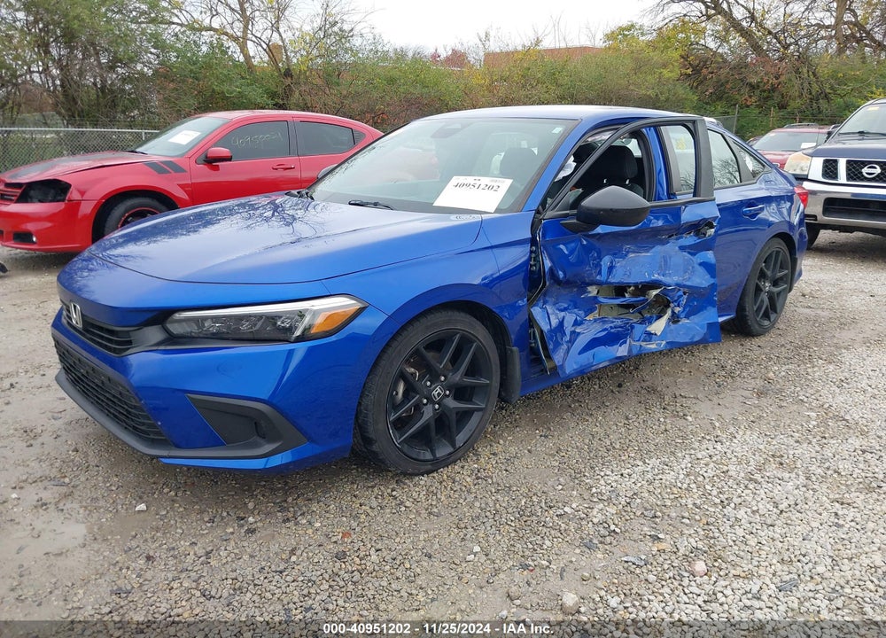 2022 HONDA CIVIC SPORT VIN: 2HGFE2F51NH576064