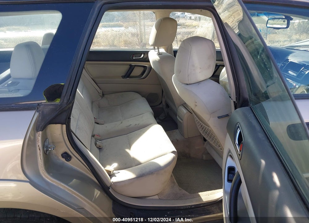 2008 SUBARU OUTBACK VIN: 4S4BP60C186302435