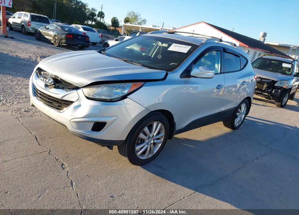 2012 HYUNDAI TUCSON LIMITED VIN: KM8JU3AC5CU469693