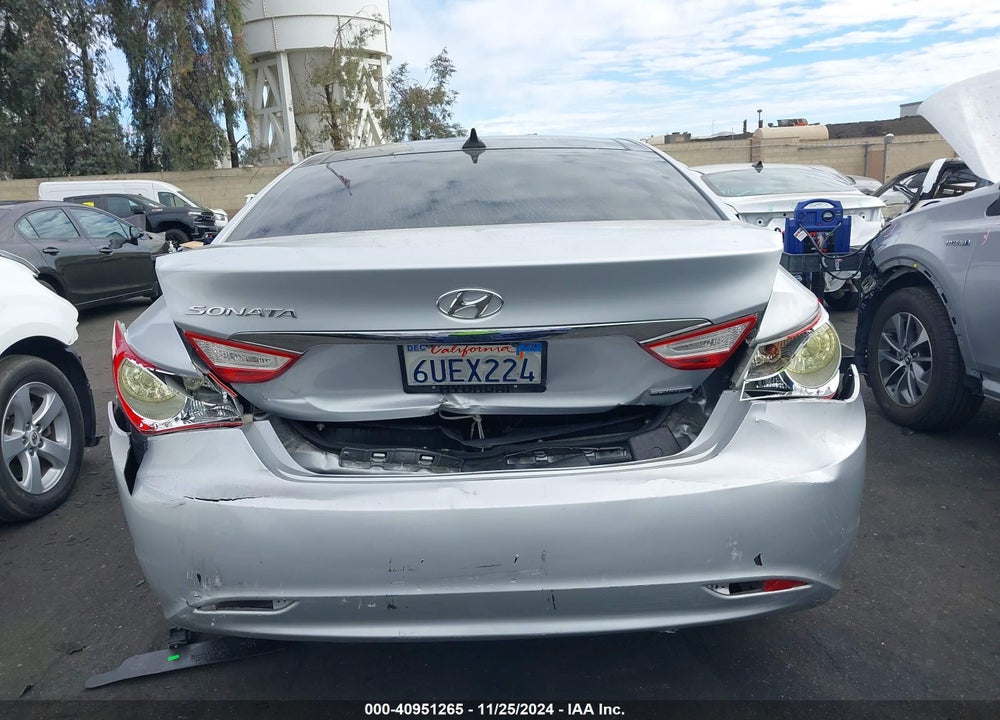 2012 HYUNDAI SONATA LIMITED VIN: 5NPEC4AC8CH426880