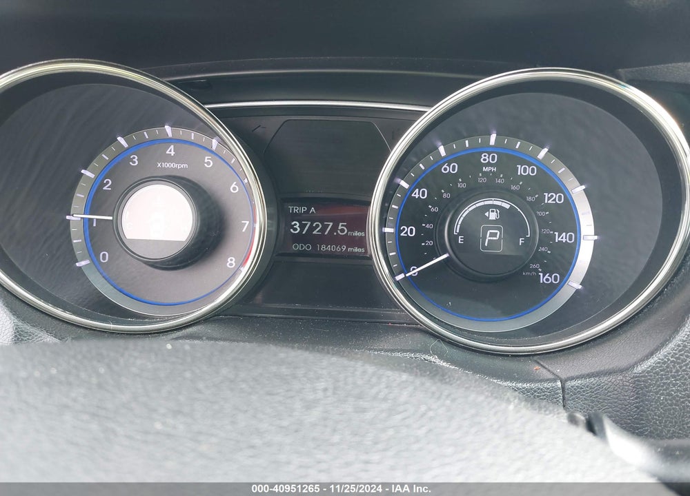 2012 HYUNDAI SONATA LIMITED VIN: 5NPEC4AC8CH426880