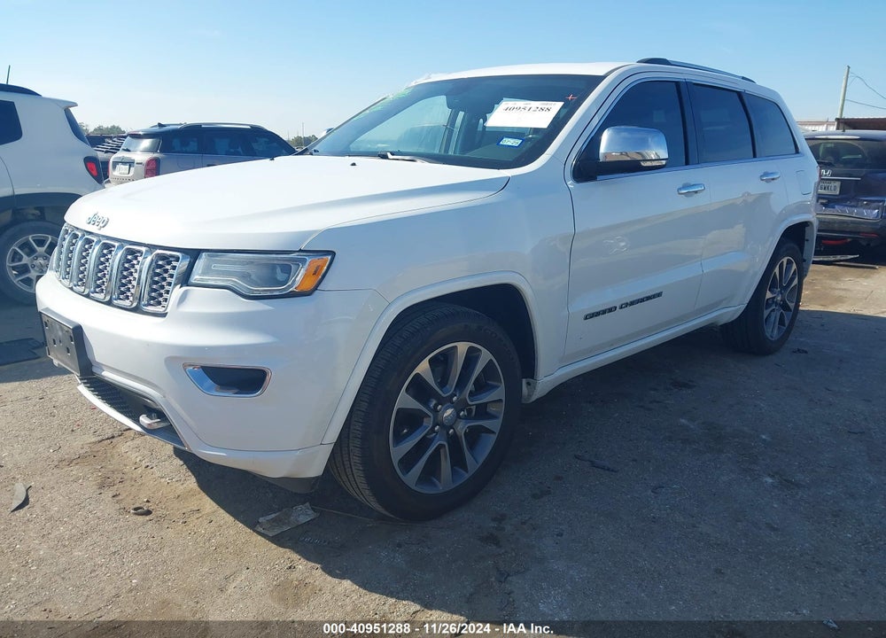 2017 JEEP GRAND CHEROKEE OVERLAND 4X2 VIN: 1C4RJECG0HC804786