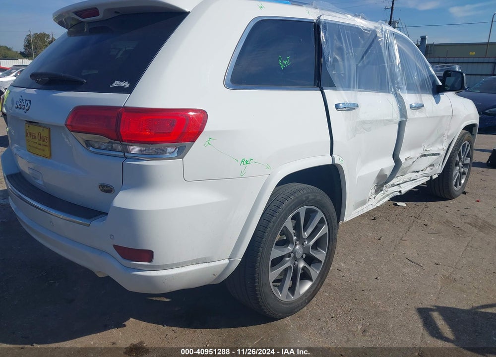 2017 JEEP GRAND CHEROKEE OVERLAND 4X2 VIN: 1C4RJECG0HC804786