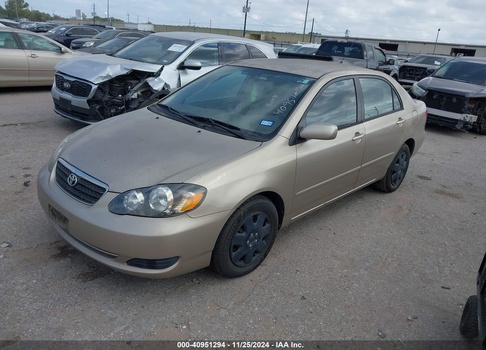 2005 TOYOTA COROLLA LE VIN: 1NXBR32E55Z520456