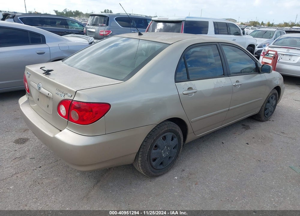 2005 TOYOTA COROLLA LE VIN: 1NXBR32E55Z520456