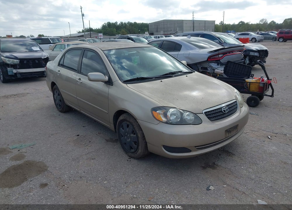 2005 TOYOTA COROLLA LE VIN: 1NXBR32E55Z520456