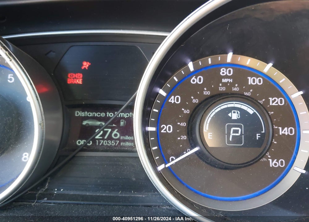 2011 HYUNDAI SONATA SE VIN: 5NPEC4AC3BH267393