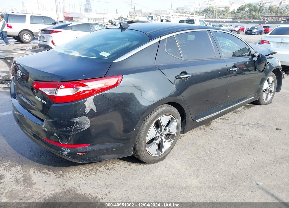 2013 KIA OPTIMA HYBRID EX VIN: KNAGM4AD4D5053575