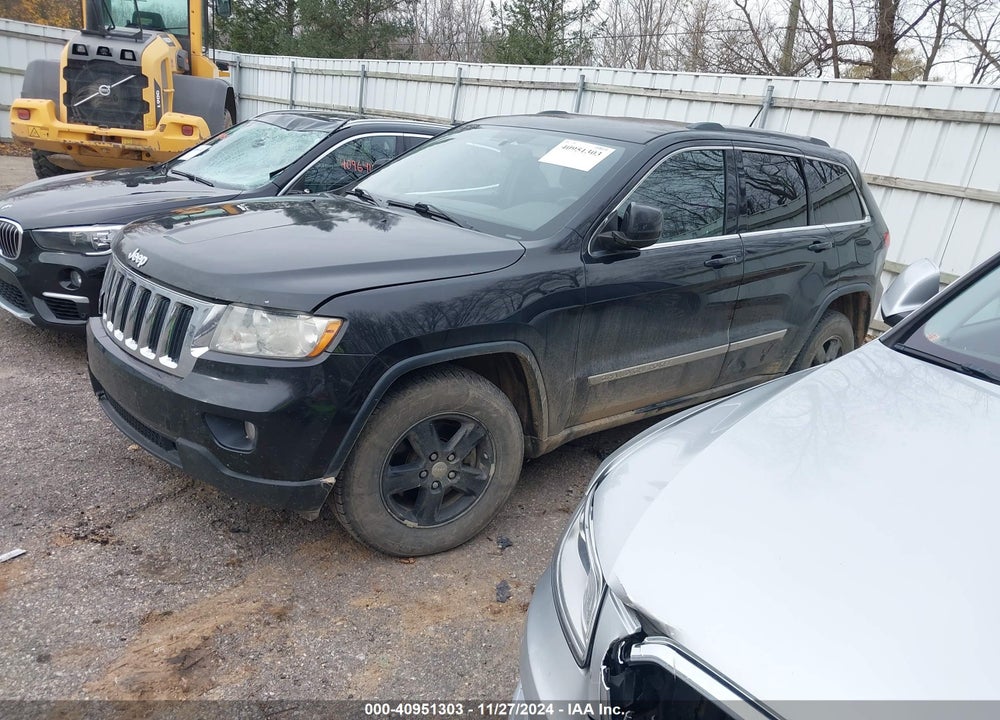 2012 JEEP GRAND CHEROKEE LAREDO VIN: 1C4RJFAG4CC292872