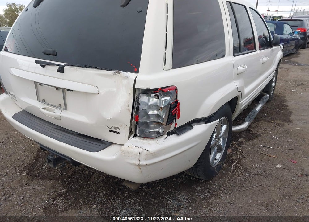 2002 JEEP GRAND CHEROKEE LIMITED VIN: 1J8GW58J52C173093