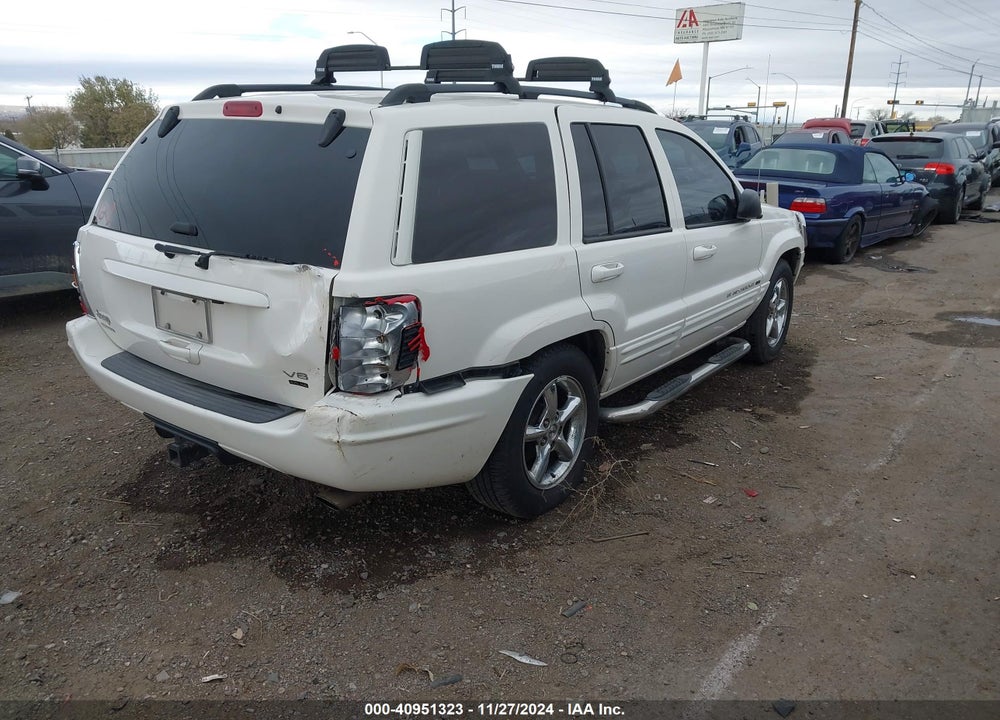 2002 JEEP GRAND CHEROKEE LIMITED VIN: 1J8GW58J52C173093