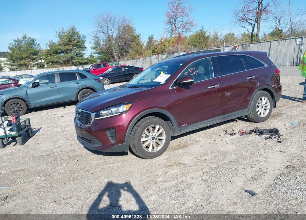 2020 KIA SORENTO 2.4L LX VIN: 5XYPGDA37LG685574