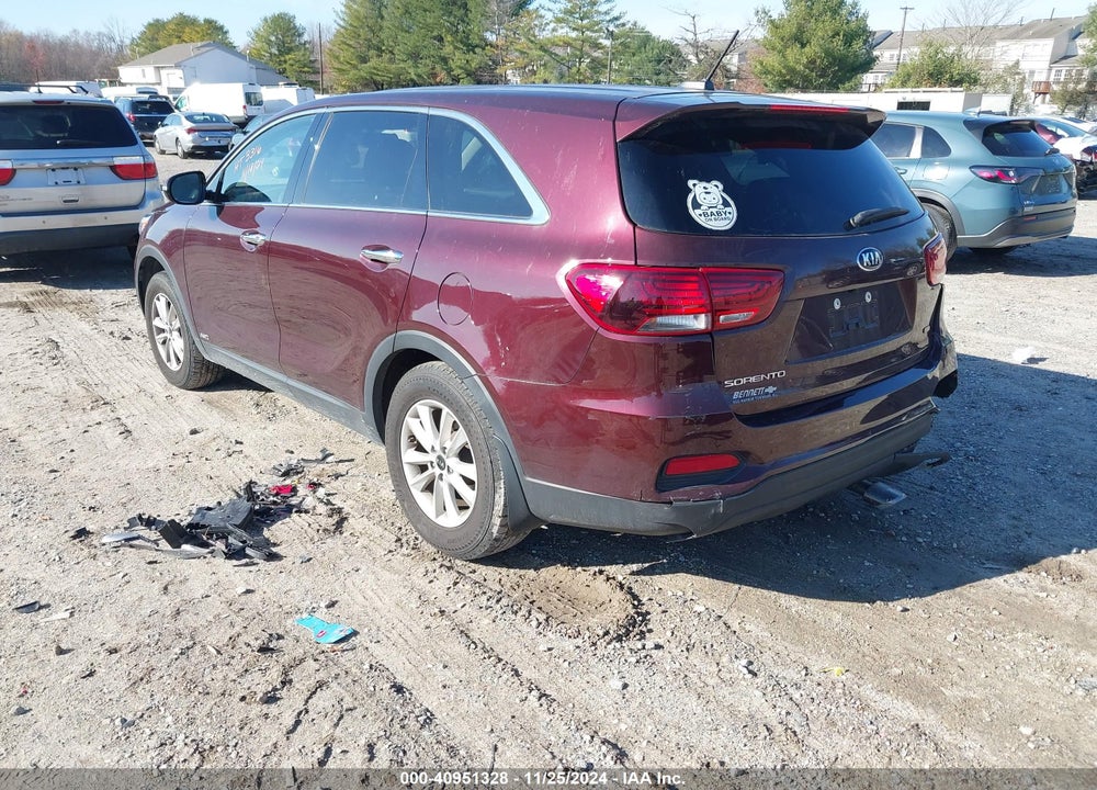 2020 KIA SORENTO 2.4L LX VIN: 5XYPGDA37LG685574