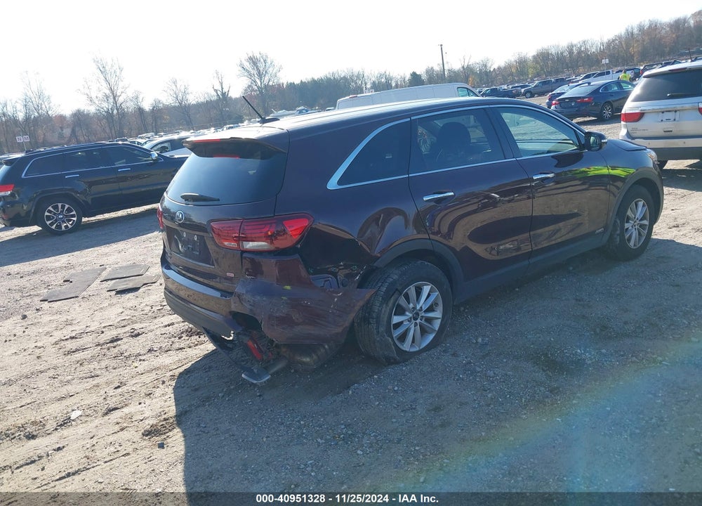 2020 KIA SORENTO 2.4L LX VIN: 5XYPGDA37LG685574