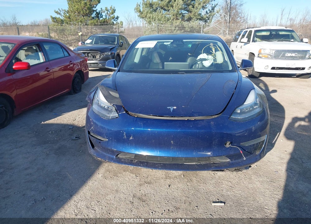 2019 TESLA MODEL 3 LONG RANGE/PERFORMANCE VIN: 5YJ3E1EB7KF387729