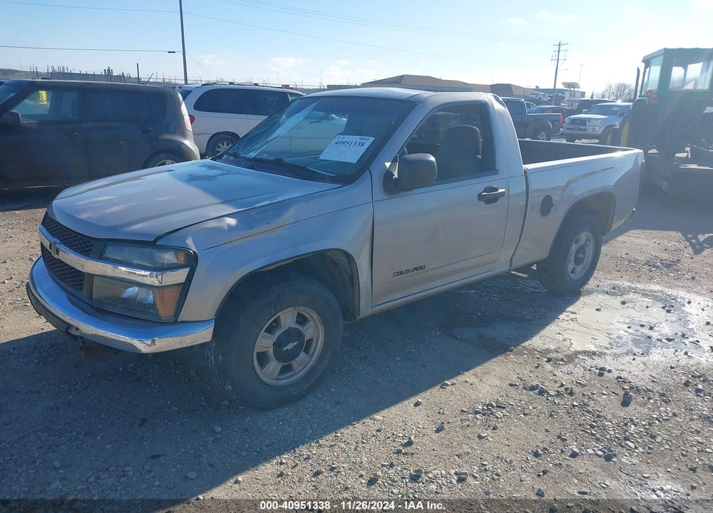 2004 CHEVROLET COLORADO LS VIN: 1GCCS146848103203