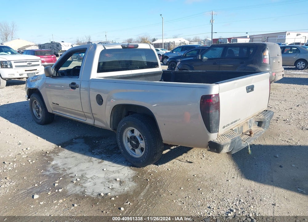 2004 CHEVROLET COLORADO LS VIN: 1GCCS146848103203