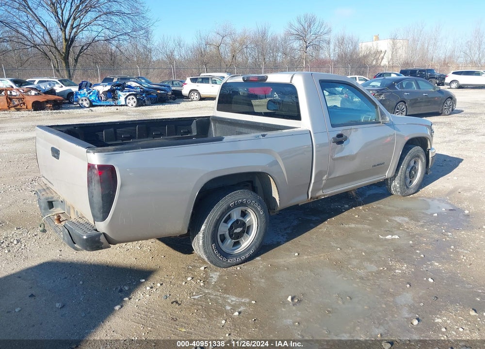 2004 CHEVROLET COLORADO LS VIN: 1GCCS146848103203