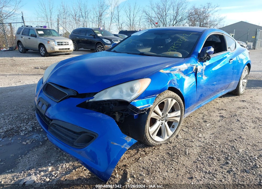 2010 HYUNDAI GENESIS 2.0T PREMIUM VIN: KMHHT6KD8AU004199