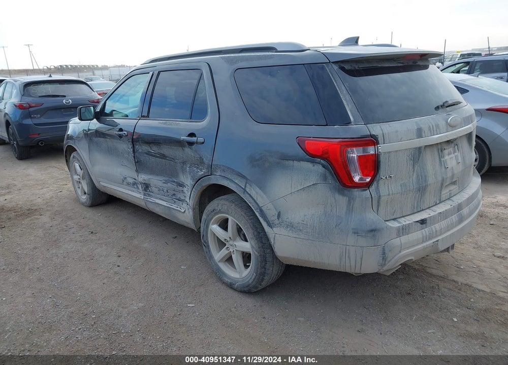 2017 FORD EXPLORER XLT VIN: 1FM5K8DH9HGA72845