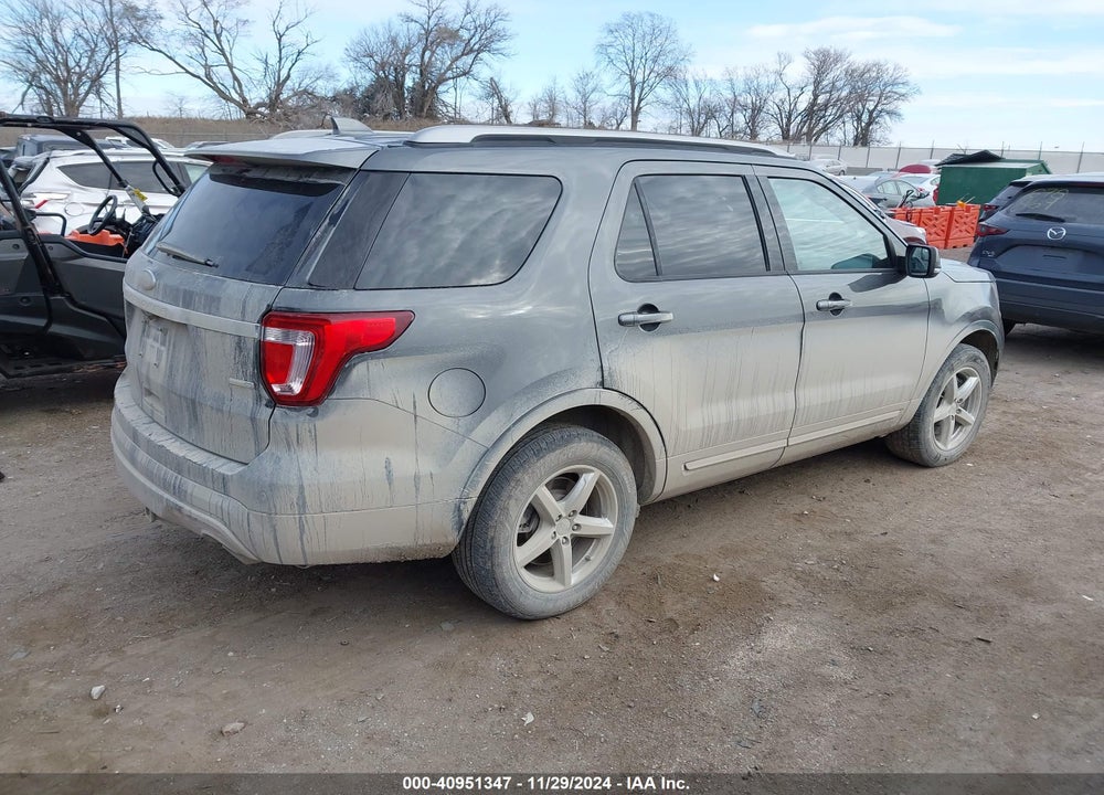 2017 FORD EXPLORER XLT VIN: 1FM5K8DH9HGA72845