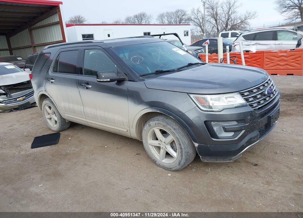 2017 FORD EXPLORER XLT VIN: 1FM5K8DH9HGA72845