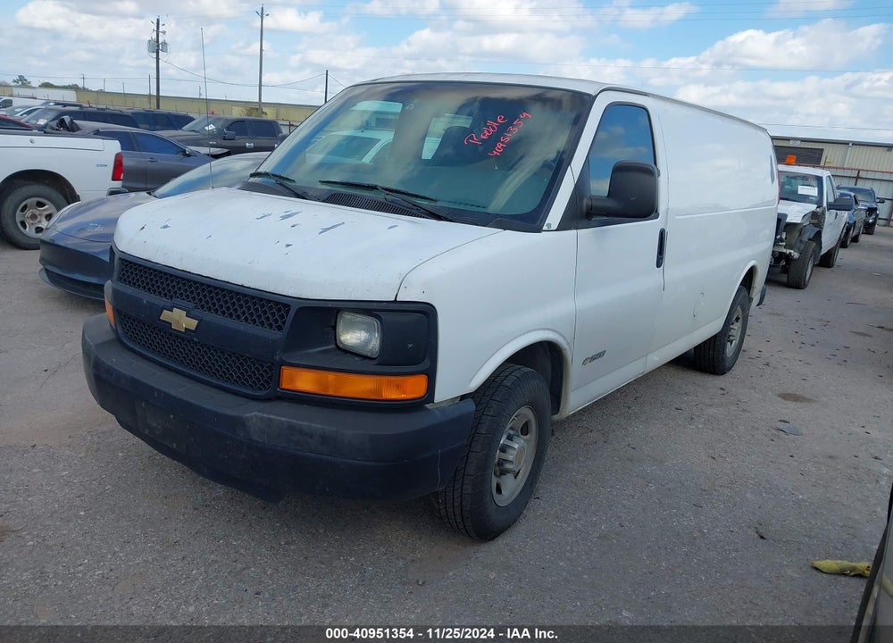 2003 CHEVROLET EXPRESS VIN: 1GCGG25U731229629