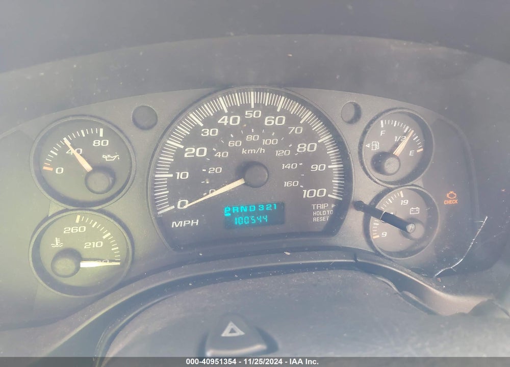 2003 CHEVROLET EXPRESS VIN: 1GCGG25U731229629