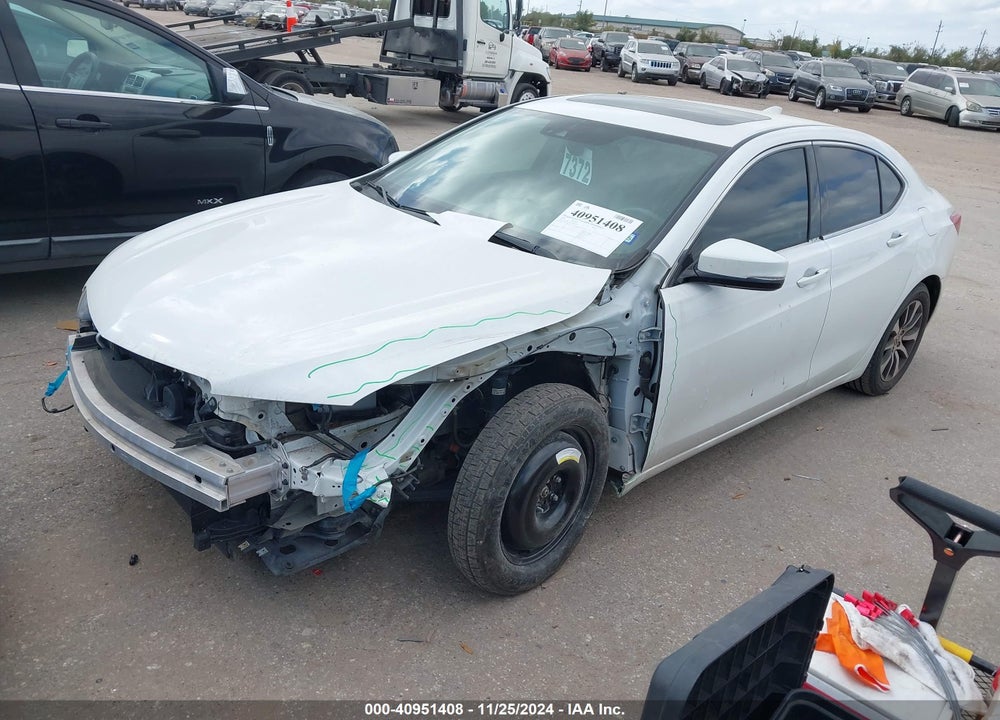 2016 ACURA TLX TECH VIN: 19UUB1F57GA005349