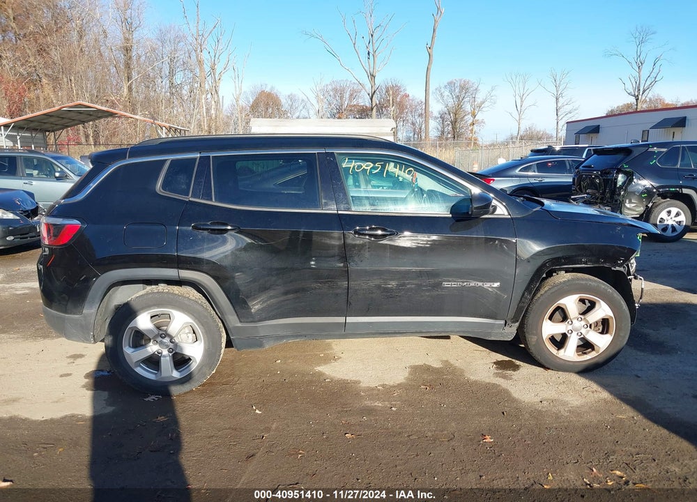 2018 JEEP COMPASS LATITUDE FWD VIN: 3C4NJCBB6JT267991
