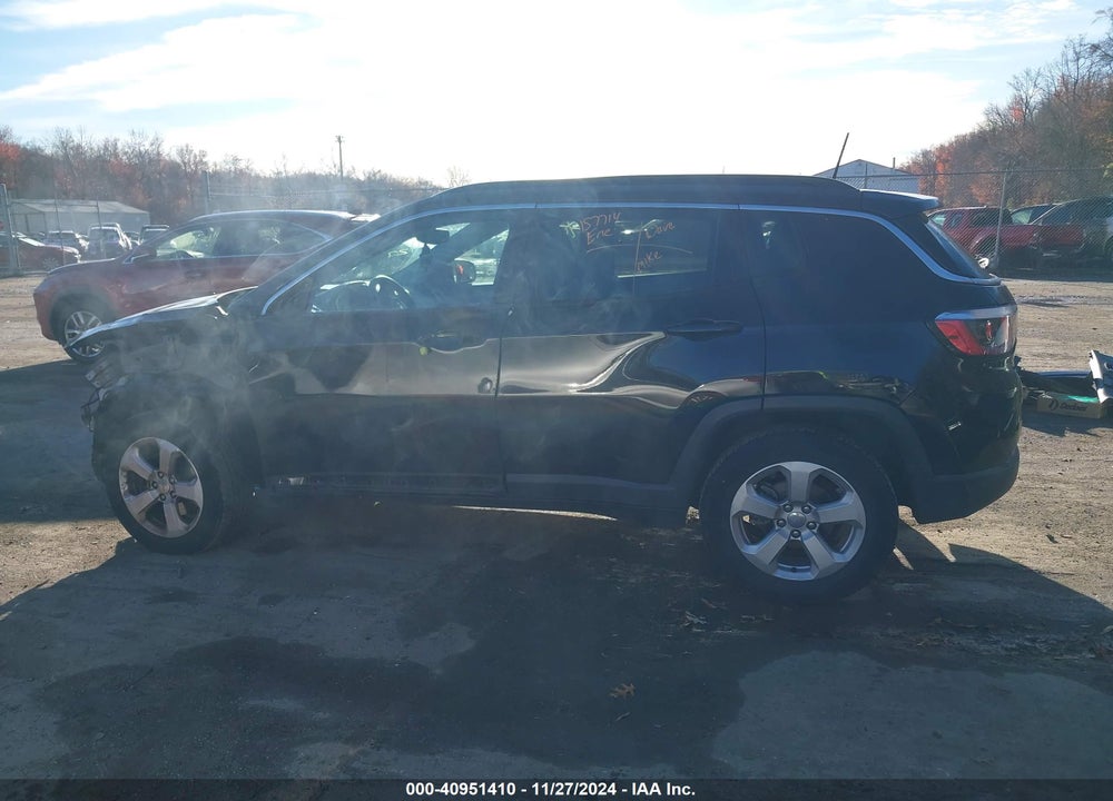 2018 JEEP COMPASS LATITUDE FWD VIN: 3C4NJCBB6JT267991