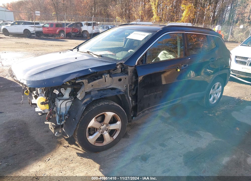 2018 JEEP COMPASS LATITUDE FWD VIN: 3C4NJCBB6JT267991