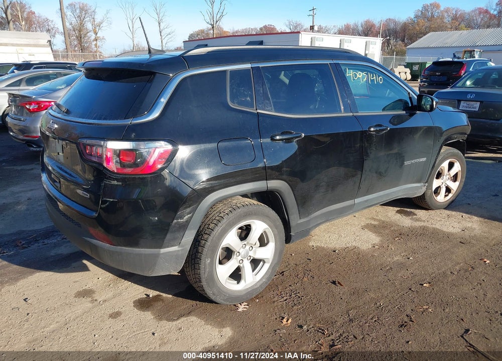 2018 JEEP COMPASS LATITUDE FWD VIN: 3C4NJCBB6JT267991