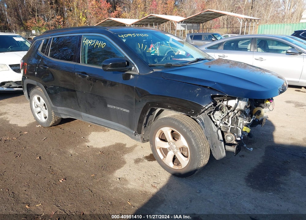 2018 JEEP COMPASS LATITUDE FWD VIN: 3C4NJCBB6JT267991