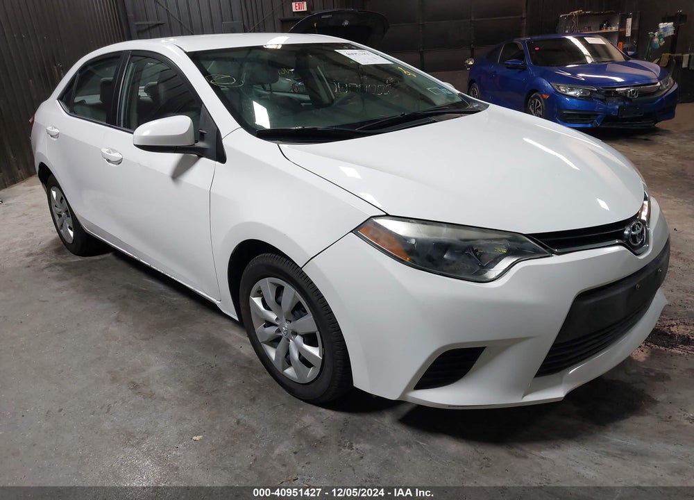 2015 TOYOTA COROLLA LE VIN: 2T1BURHE5FC268591