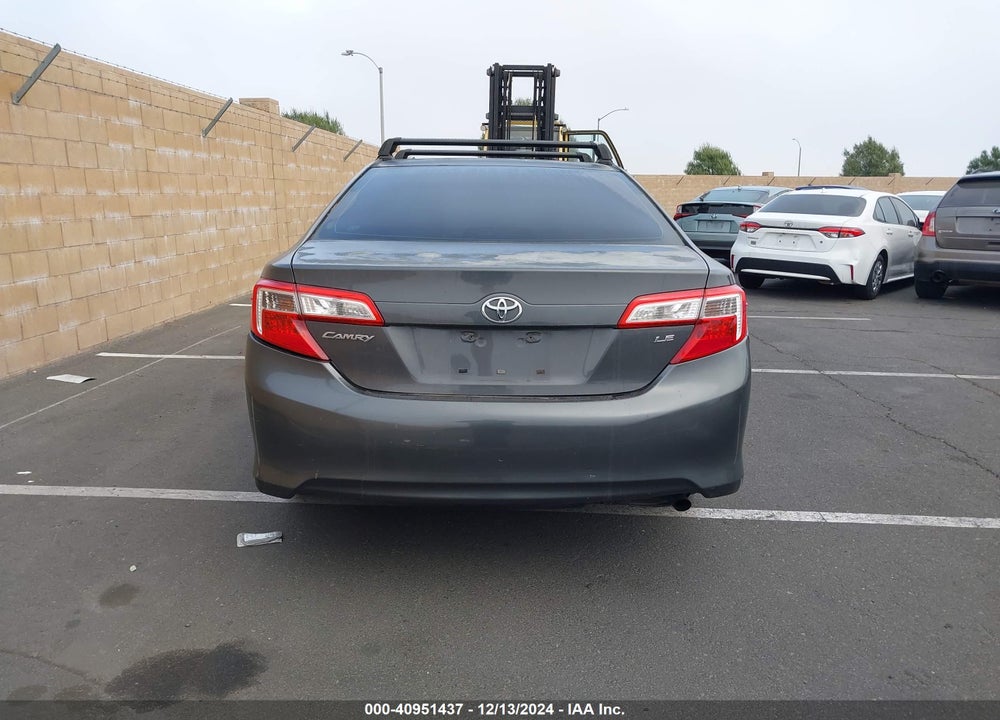 2012 TOYOTA CAMRY LE VIN: 4T1BF1FK2CU084613