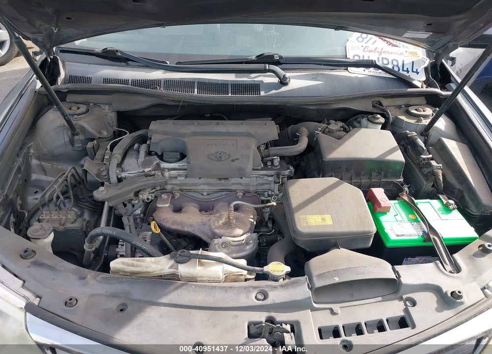 2012 TOYOTA CAMRY LE VIN: 4T1BF1FK2CU084613