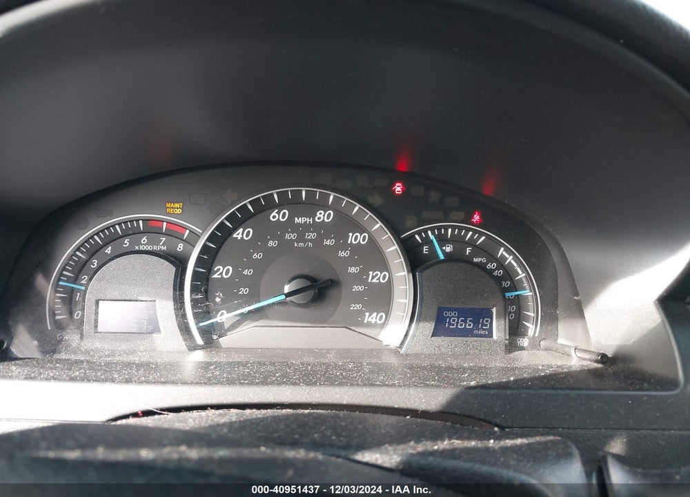 2012 TOYOTA CAMRY LE VIN: 4T1BF1FK2CU084613