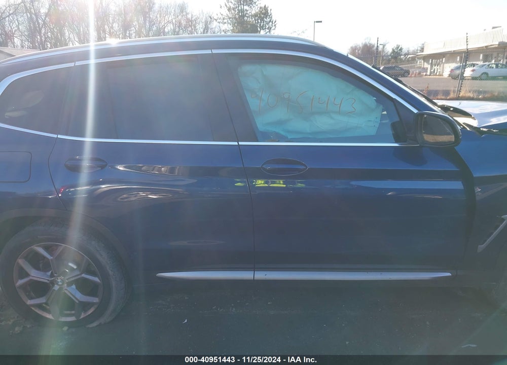 2022 BMW X3 XDRIVE30I VIN: 5UX53DP01N9J32020