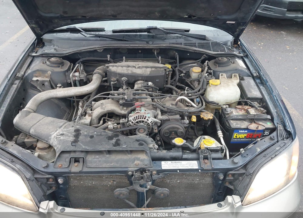 2000 SUBARU OUTBACK VIN: 4S3BH6657Y6652307