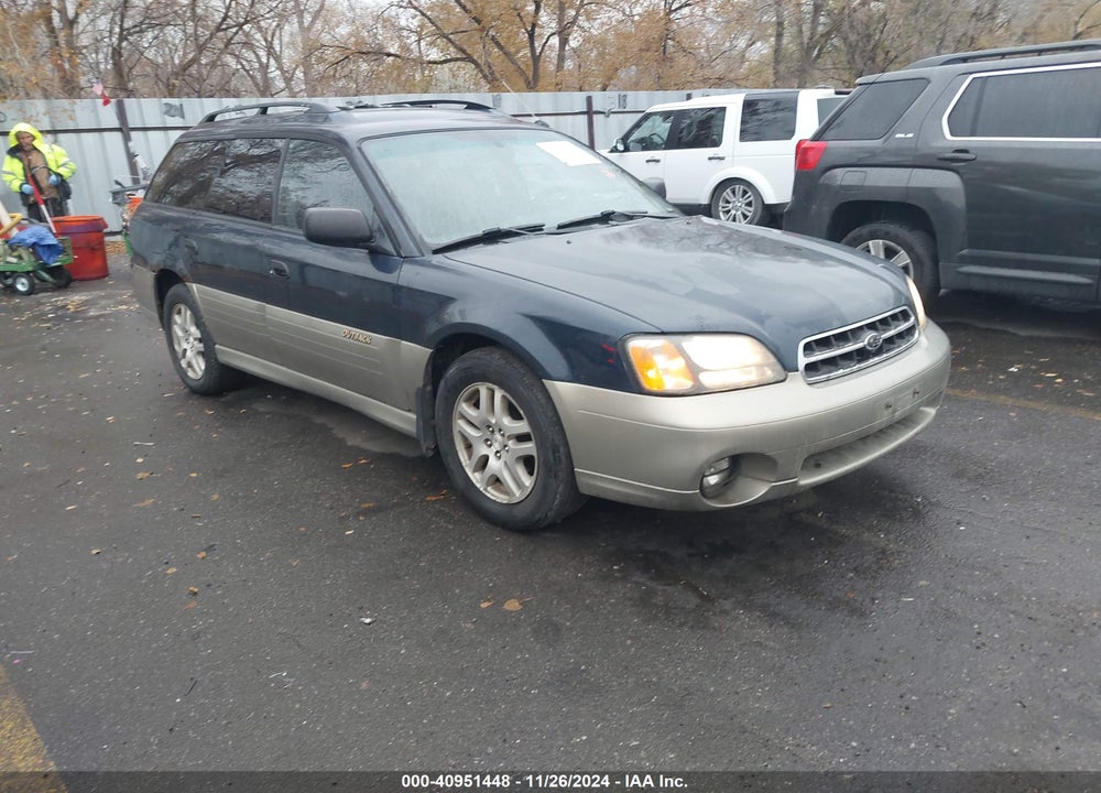 2000 SUBARU OUTBACK VIN: 4S3BH6657Y6652307
