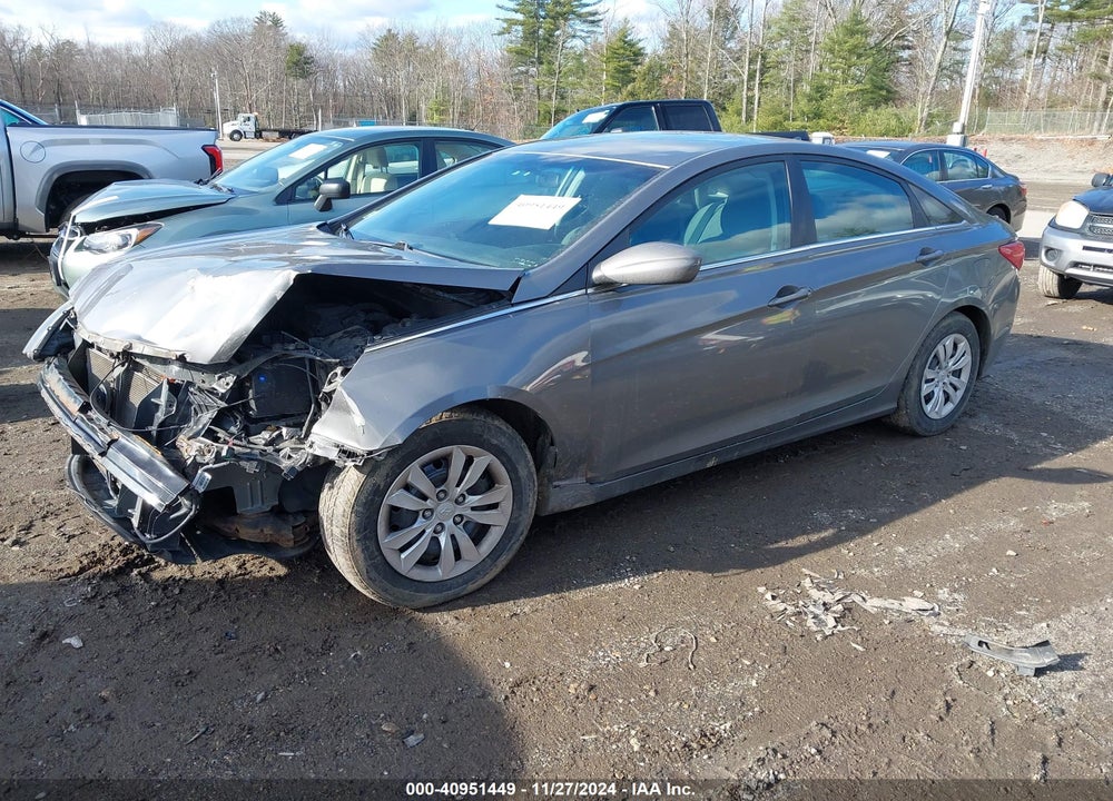 2011 HYUNDAI SONATA GLS VIN: 5NPEB4AC3BH093876